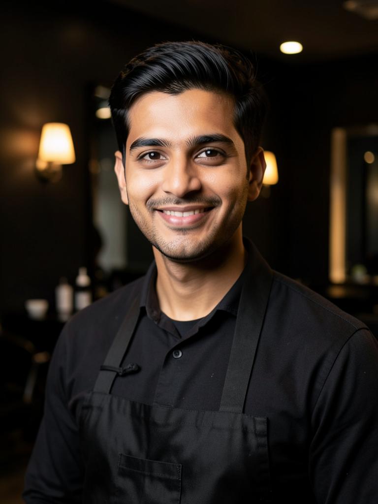 Amit Kumar, hair treatment specialist at Dhun Unisex Salon Kharghar