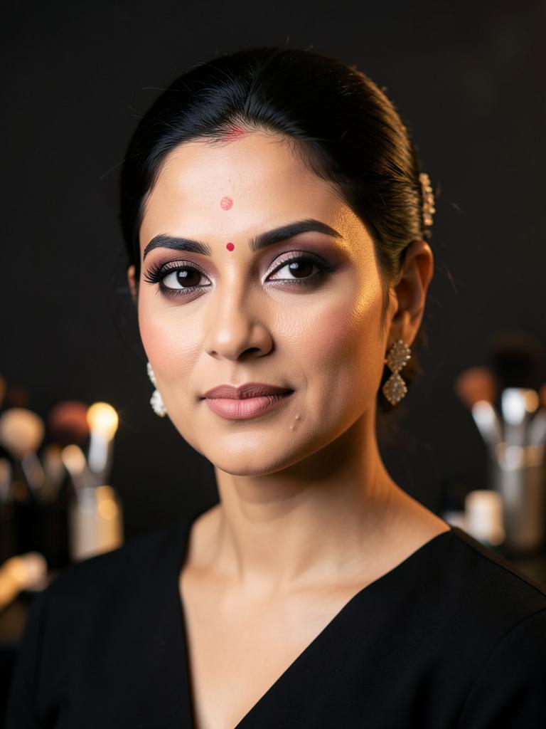 Ritu Verma, makeup artist at Dhun Unisex Salon Kharghar